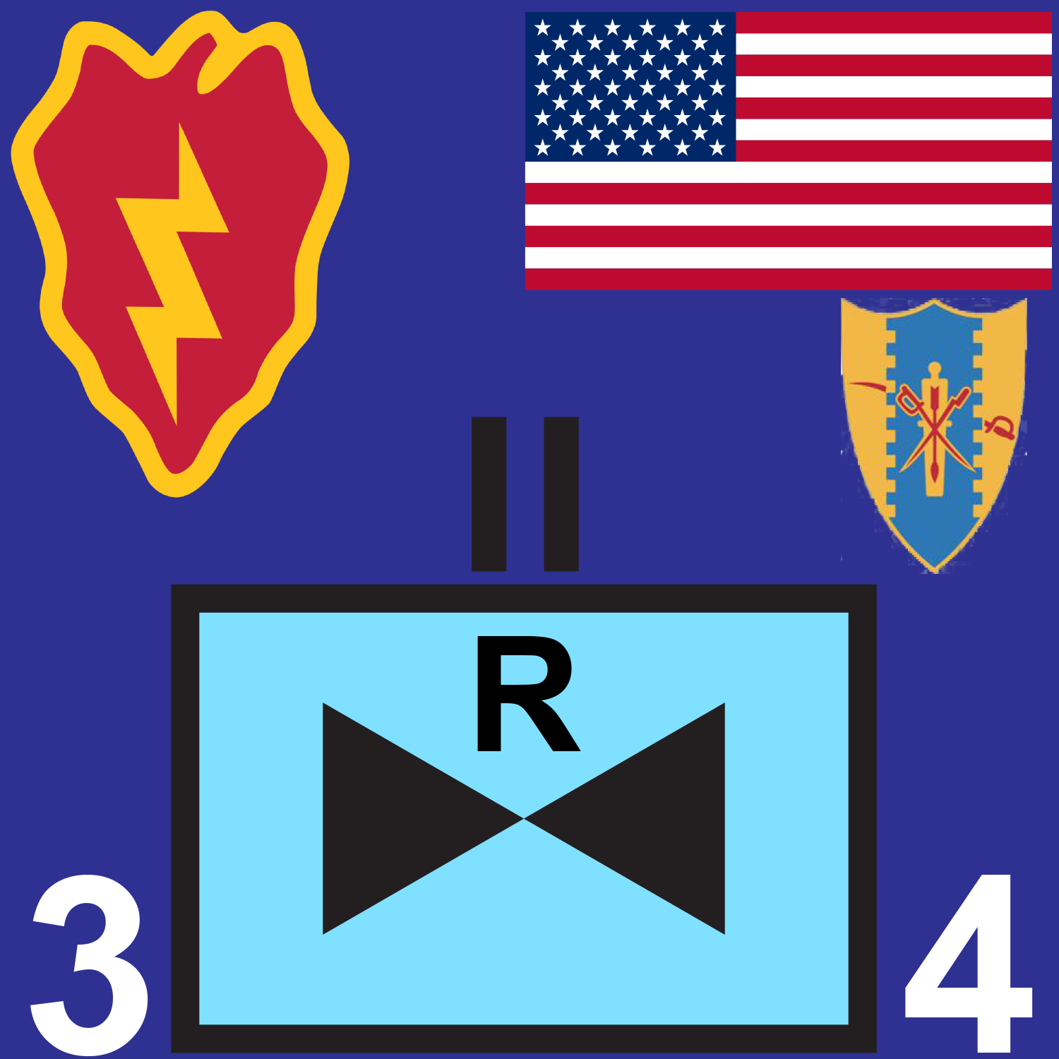 BLU 3-4 CAV (R) short v1